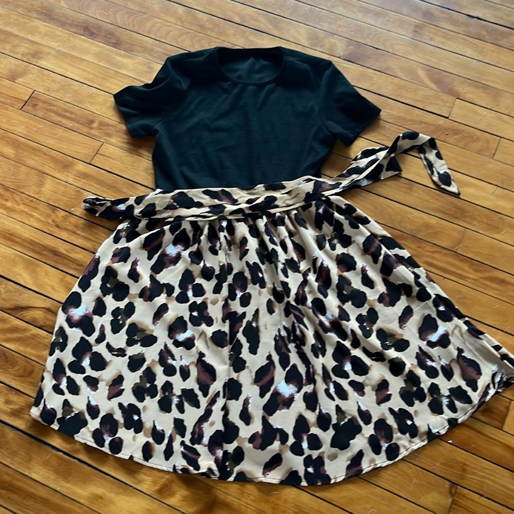 Animal Print Dress